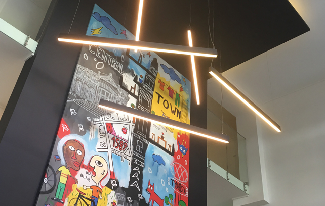 El arte en Central Town