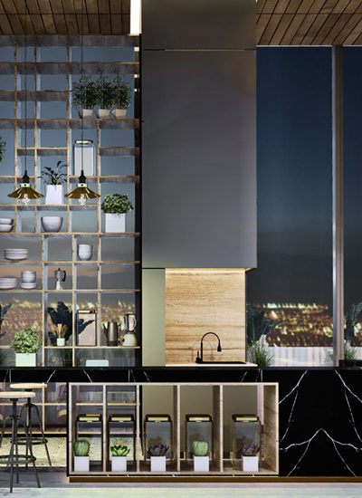 Salón gourmet en Edificio Ecuador